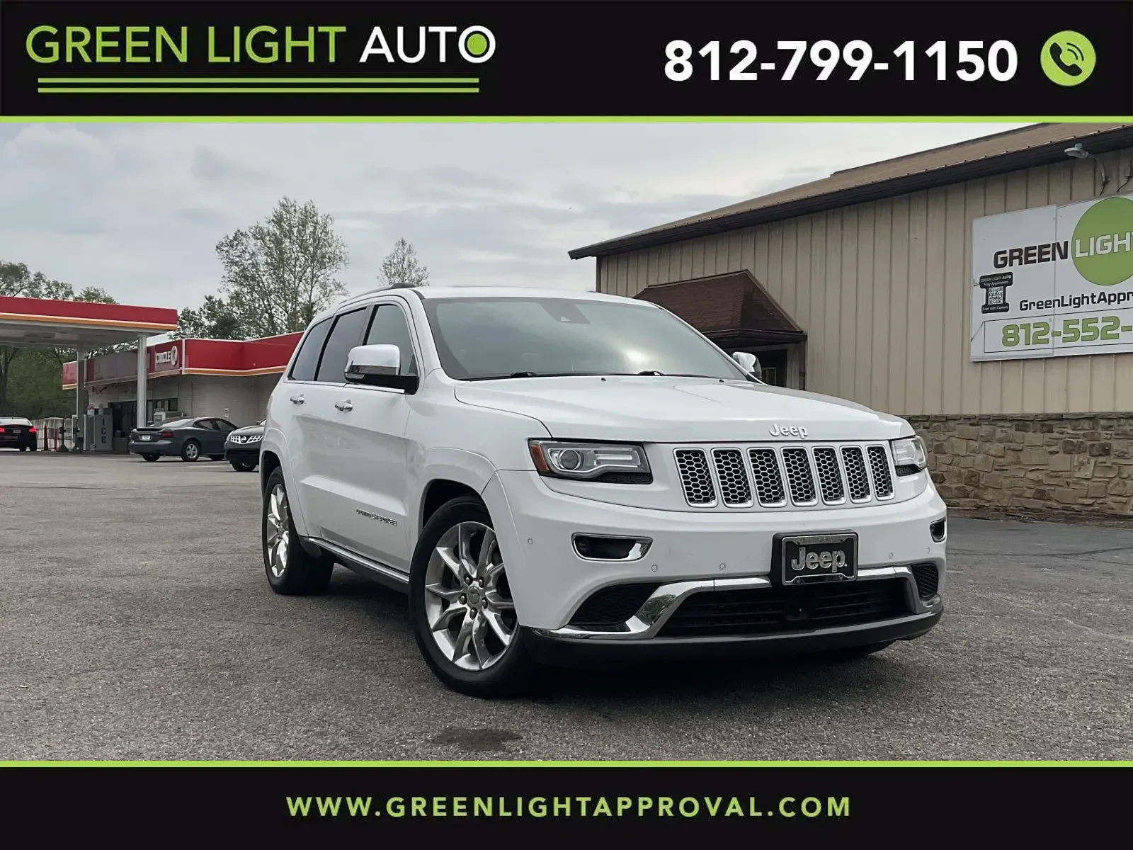 White 2015 Jeep Grand Cherokee Summit for sale in Columbus, IN