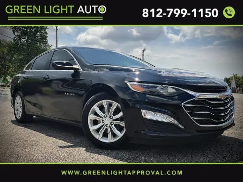Black 2020 Chevrolet Malibu LT for sale in Columbus, IN