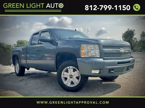 Blue 2011 Chevrolet Silverado 1500 LT for sale in Columbus, IN