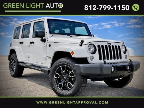 White 2018 Jeep Wrangler Jk Altitude for sale in Columbus, IN