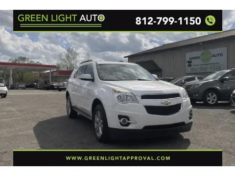 White 2015 Chevrolet Equinox 2LT for sale in Columbus, IN
