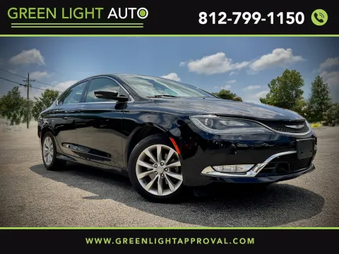 Black 2015 Chrysler 200 C for sale in Columbus, IN