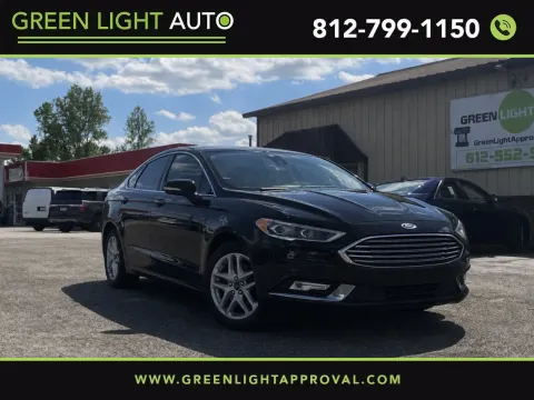 Black 2017 Ford Fusion SE for sale in Columbus, IN