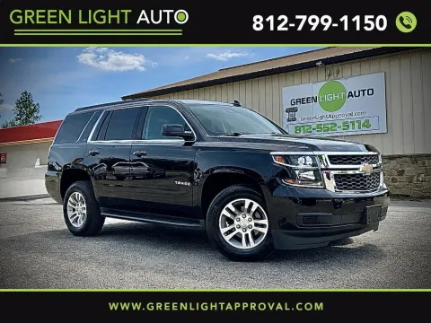 Black 2017 Chevrolet Tahoe LT for sale in Columbus, IN
