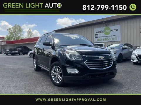 Black 2017 Chevrolet Equinox LT for sale in Columbus, IN