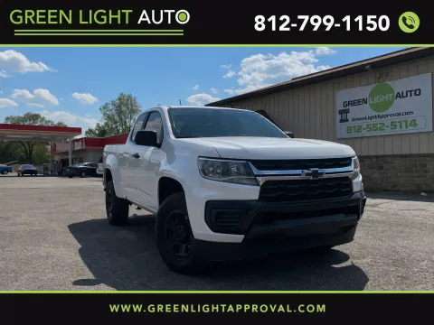 White 2021 Chevrolet Colorado Work Truck for sale in Columbus, IN