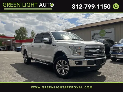 White 2016 Ford F-150 Lariat for sale in Columbus, IN