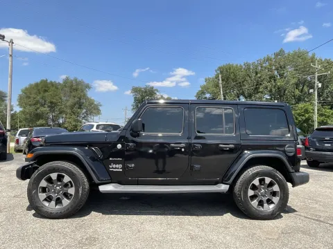 Another view of 2018 Jeep Wrangler Sahara for sale in Columbus, IN at Green Light Auto - Jonesville Road