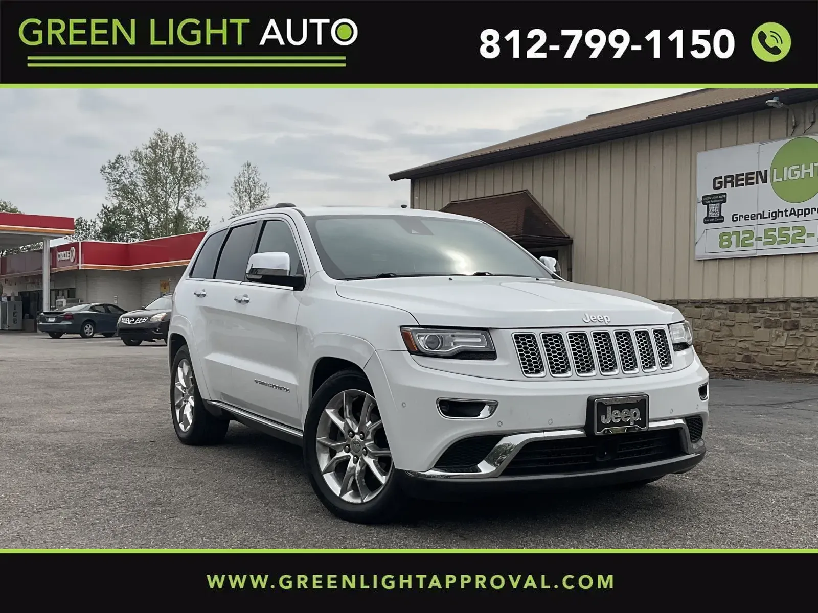White 2015 Jeep Grand Cherokee Summit for sale in Columbus, IN