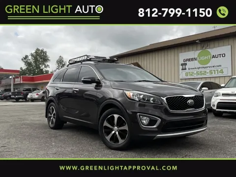 Black 2016 KIA Sorento EX for sale in Columbus, IN