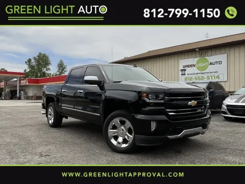 Black 2016 Chevrolet Silverado 1500 LTZ for sale in Columbus, IN
