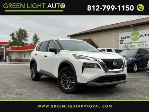 White 2023 Nissan Rogue S for sale in Columbus, IN