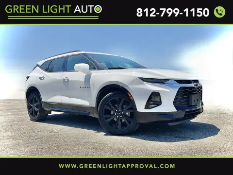 White 2019 Chevrolet Blazer RS for sale in Columbus, IN