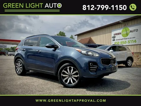 Blue 2018 KIA Sportage EX for sale in Columbus, IN