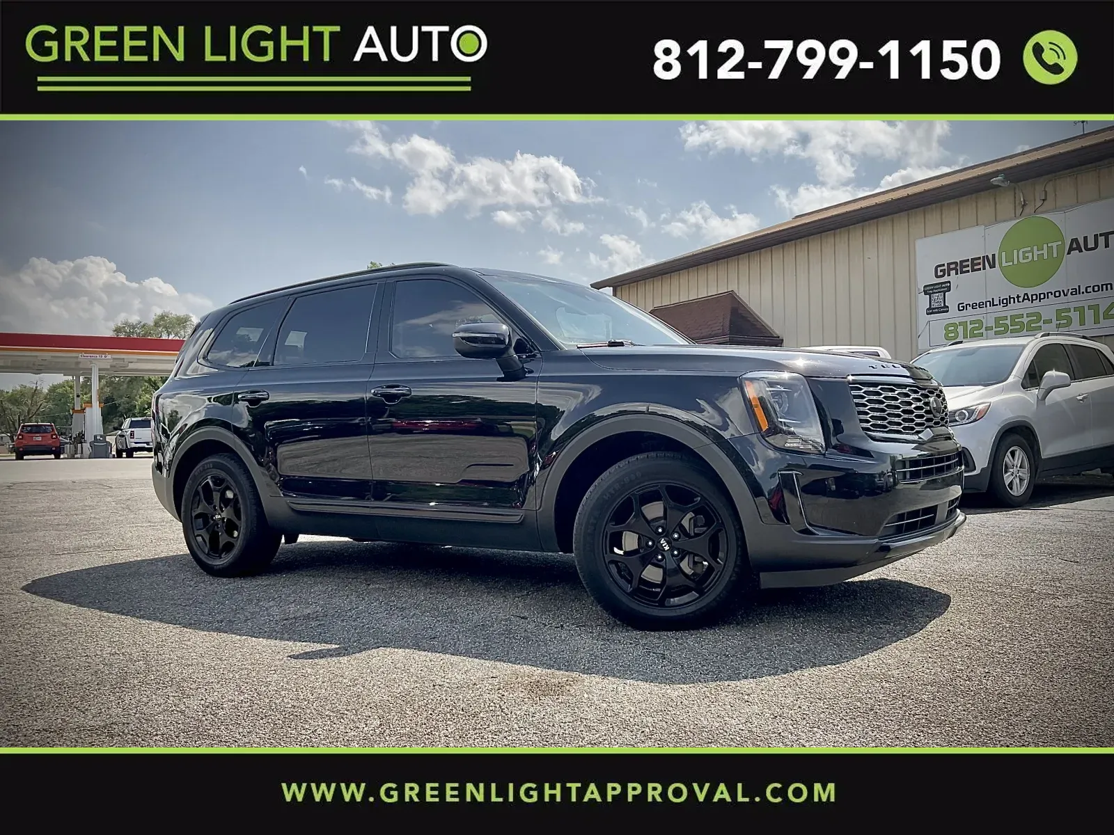 Black 2021 KIA Telluride EX for sale in Columbus, IN