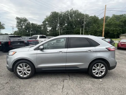 Another view of 2020 Ford Edge Titanium for sale in Columbus, IN at Green Light Auto - Jonesville Road