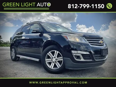 Black 2016 Chevrolet Traverse LT for sale in Columbus, IN