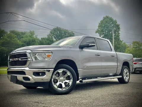 Photos of 2020 RAM 1500 Bighorn/Lone Star for sale in Columbus, IN at Green Light Auto - Jonesville Road