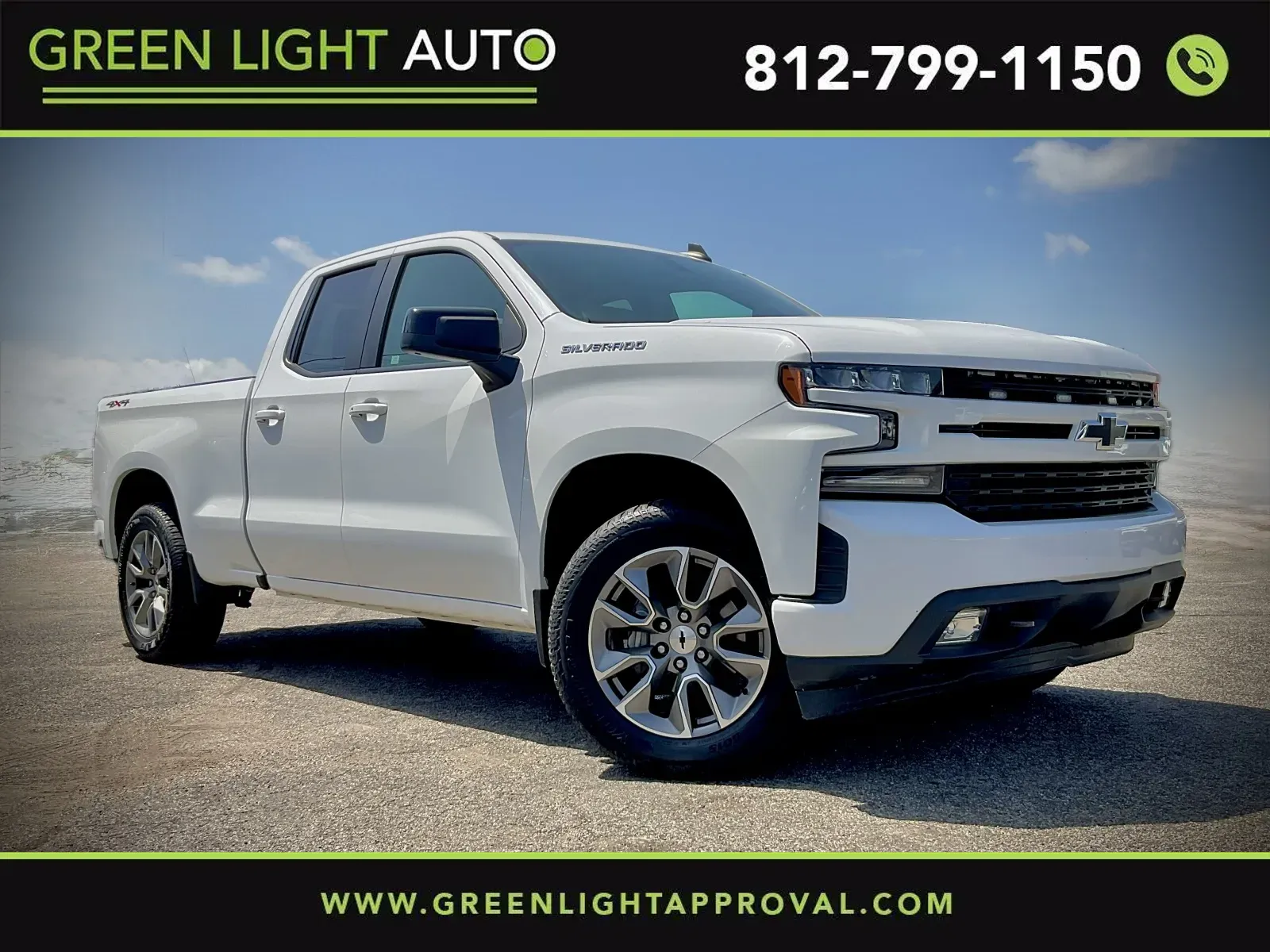 White 2019 Chevrolet Silverado 1500 RST for sale in Columbus, IN