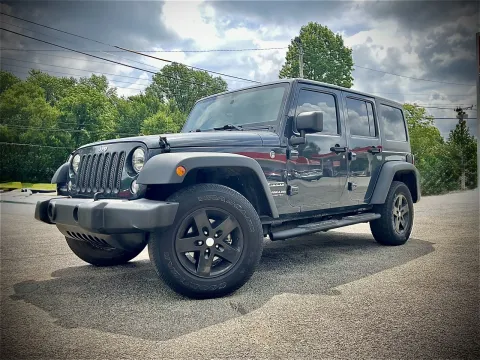 Photos of 2017 Jeep Wrangler Unlimited Sport for sale in Columbus, IN at Green Light Auto - Jonesville Road