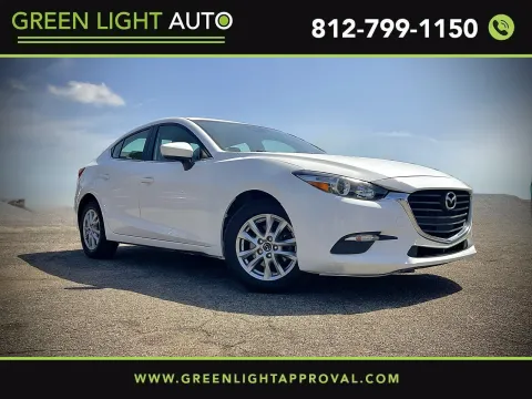 White 2018 Mazda Mazda3 Sport for sale in Columbus, IN