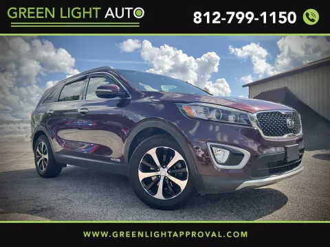 Red 2017 KIA Sorento EX for sale in Columbus, IN