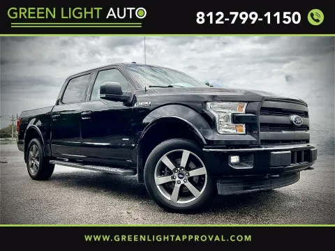 Black 2017 Ford F-150 Lariat for sale in Columbus, IN