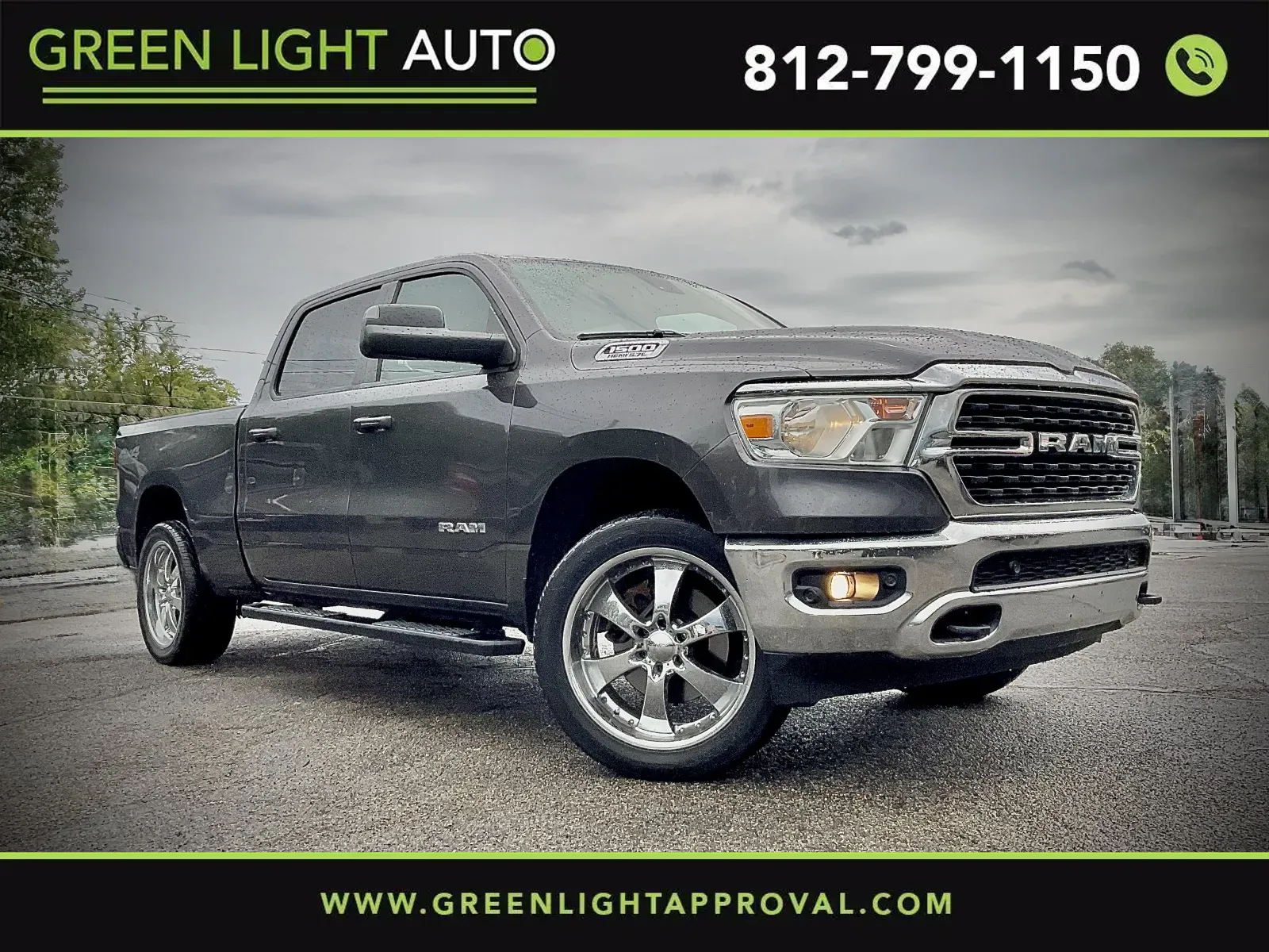 Gray 2022 RAM 1500 Bighorn/Lone Star for sale in Columbus, IN
