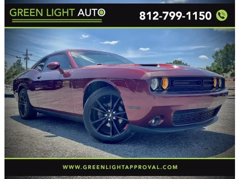 Red 2018 Dodge Challenger SXT for sale in Columbus, IN