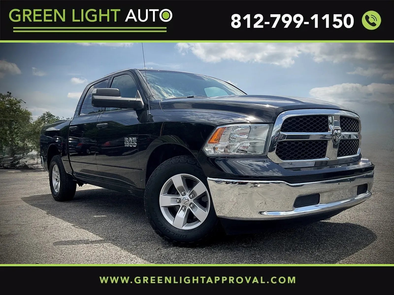 Black 2014 RAM 1500 Tradesman for sale in Columbus, IN