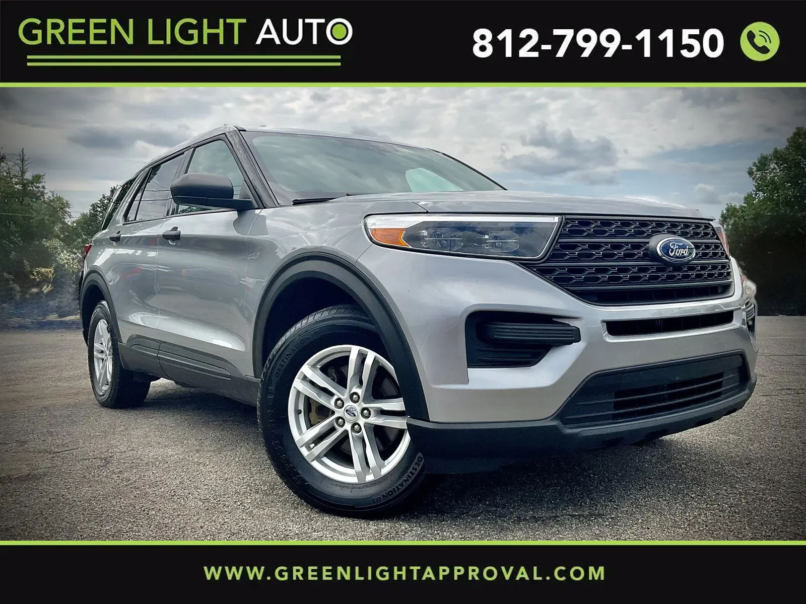 Silver 2023 Ford Explorer for sale in Columbus, IN
