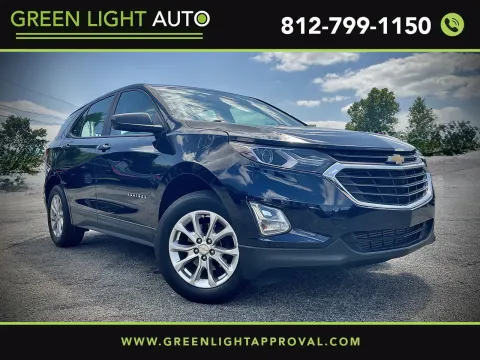 Black 2020 Chevrolet Equinox LS for sale in Columbus, IN