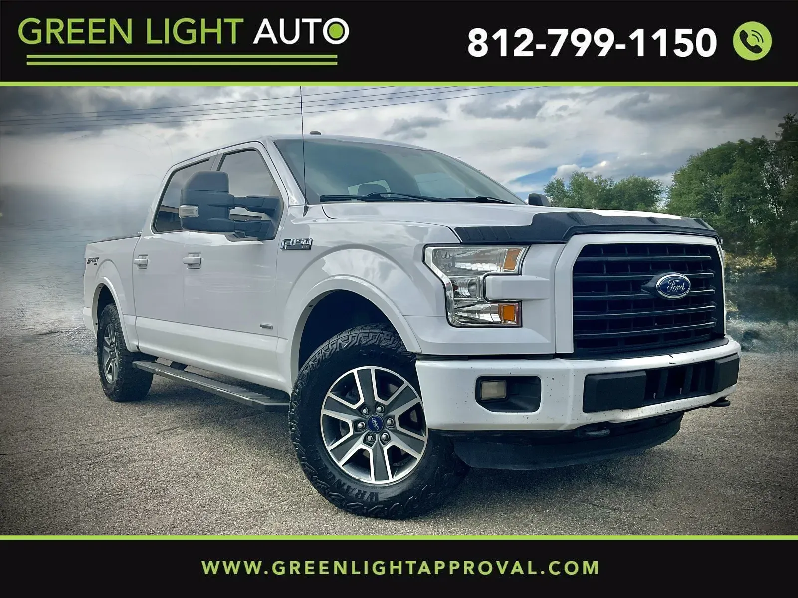 White 2016 Ford F-150 XLT for sale in Columbus, IN