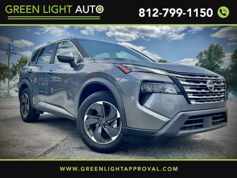 Gray 2024 Nissan Rogue SV for sale in Columbus, IN
