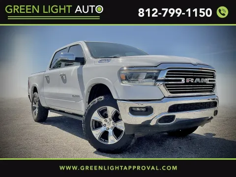 White 2021 RAM 1500 Laramie for sale in Columbus, IN