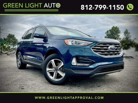 Blue 2020 Ford Edge SEL for sale in Columbus, IN