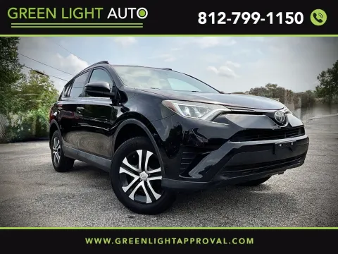 Black 2017 Toyota Rav4 LE for sale in Columbus, IN