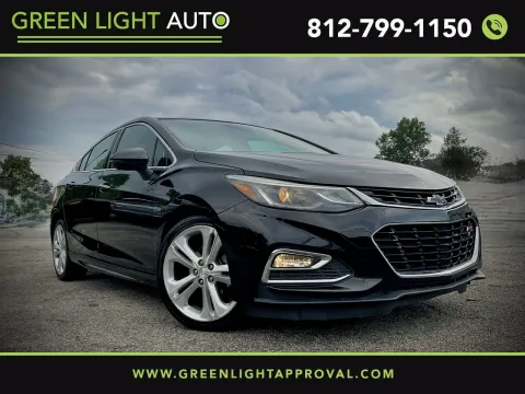 Black 2017 Chevrolet Cruze Premier for sale in Columbus, IN