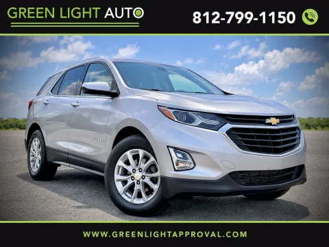 Silver 2020 Chevrolet Equinox LT for sale in Columbus, IN