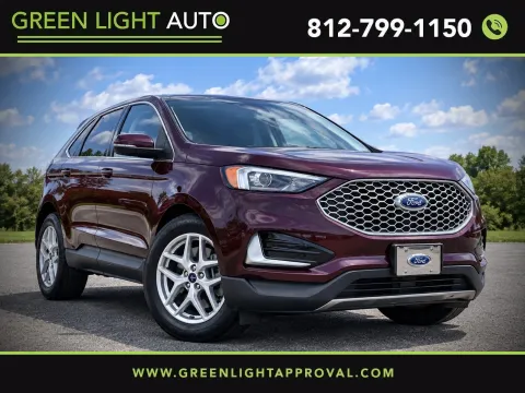 Red 2023 Ford Edge SEL for sale in Columbus, IN