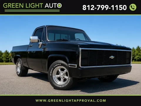 Black 1985 Chevrolet C10/K10 Short Bed for sale in Columbus, IN