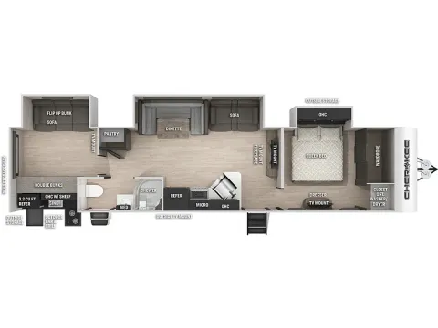 More photos of 2023 Forest River Cherokee 324TSBL at Liberty Trail RV - Sulphur Springs, TX