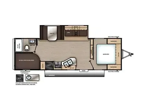 Another view of 2019 Forest River Catalina 261BH for sale in Sulphur Springs, TX at Liberty Trail RV - Sulphur Springs