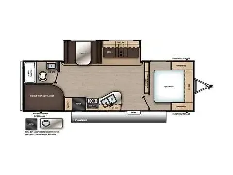 More photos of 2019 Forest River Catalina 261BH at Liberty Trail RV - Sulphur Springs, TX
