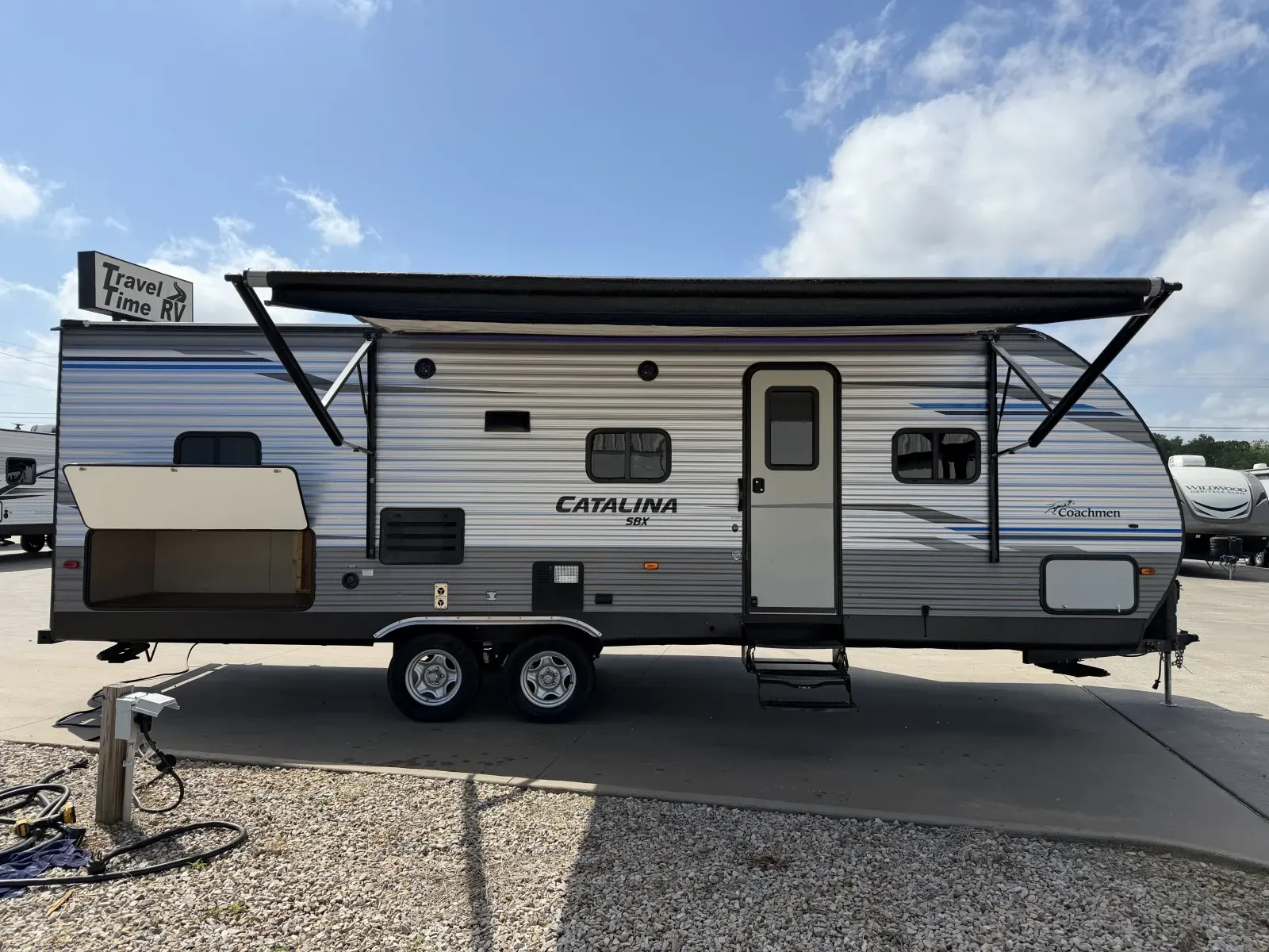 Green 2019 Forest River Catalina 261BH for sale in Sulphur Springs, TX
