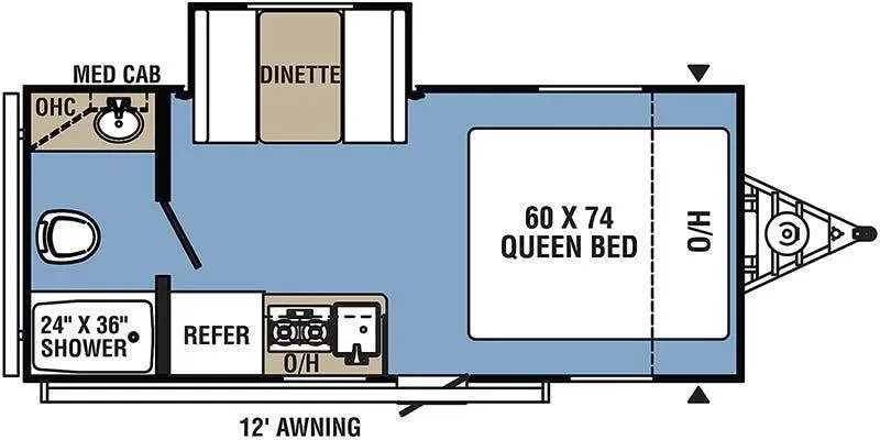 2022 Forest River Viking 17FQS for sale in Sulphur Springs, TX