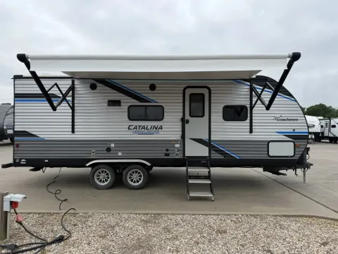 Photos of 2022 Forest River Catalina 243RBS for sale in Sulphur Springs, TX at Liberty Trail RV - Sulphur Springs