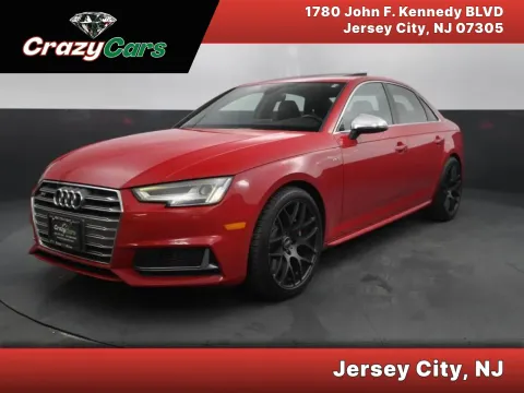 Red 2018 Audi S4 Premium Plus Sedan 4D for sale in Jersey City, NJ