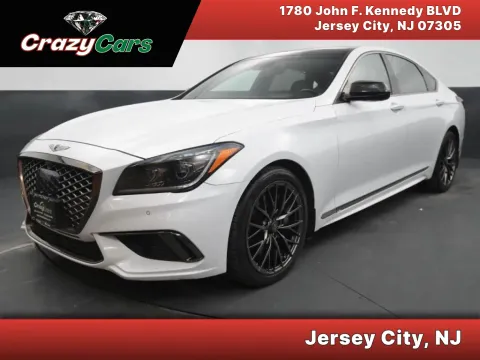 White 2018 Genesis G80 3.3T Sport Sedan 4D for sale in Jersey City, NJ