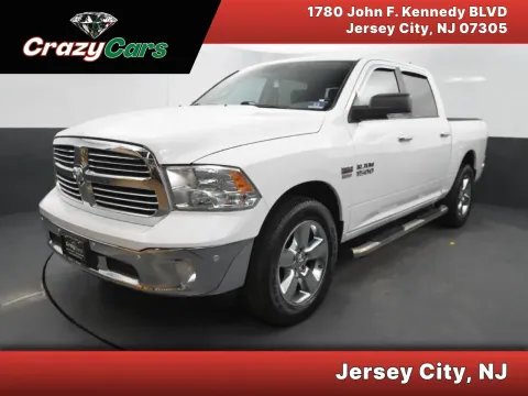 White 2018 Ram 1500 Crew Cab Big Horn Pickup 4D 5 1/2 ft for sale in Jersey City, NJ